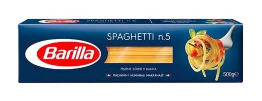 Barilla Spaghetti Makarna 2x500 gr
