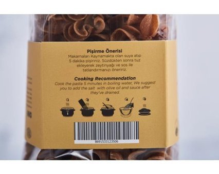 Bonatelli Vegan Siyez Unlu Burgu Makarna 350 gr