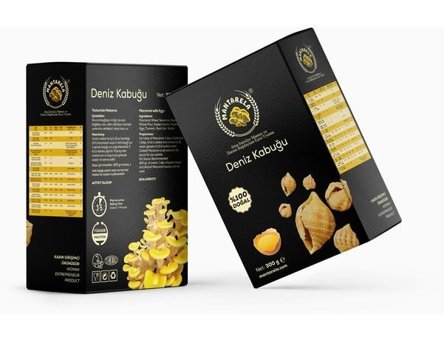 Mantarela Altın İstiridye Mantarlı Deniz Kabuğu Makarna 300 gr