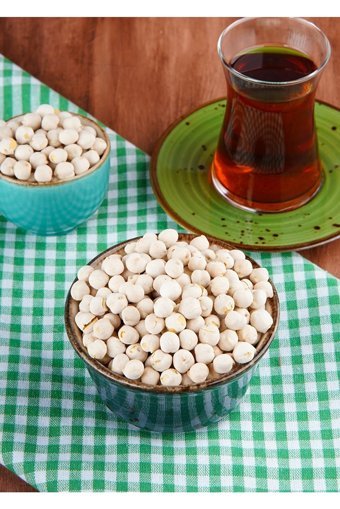 Komşu Kuruyemiş Denizli Kavrulmuş Tuzsuz Çıtır Beyaz Leblebi 250 gr