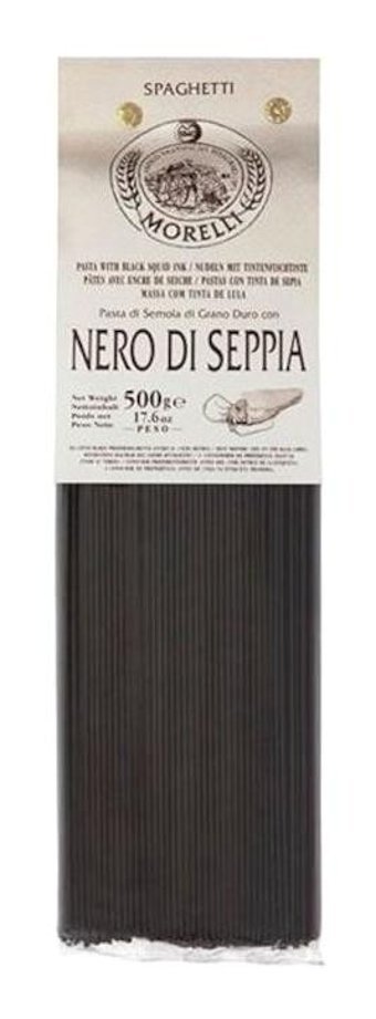 Morelli Siyah Mürekkepli Spaghetti Makarna 500 gr