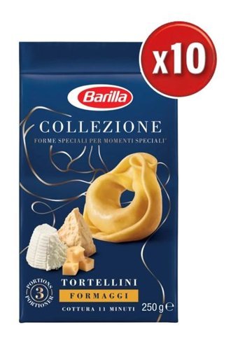 Barilla Formaggi Üç Peynirli Dolgu Tortelloni Makarna 10x250 gr