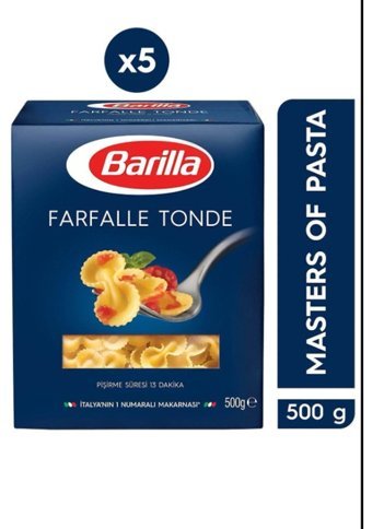 Barilla Fiyonk Makarna 5x500 gr