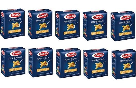 Barilla Penne Makarna 10x500 gr