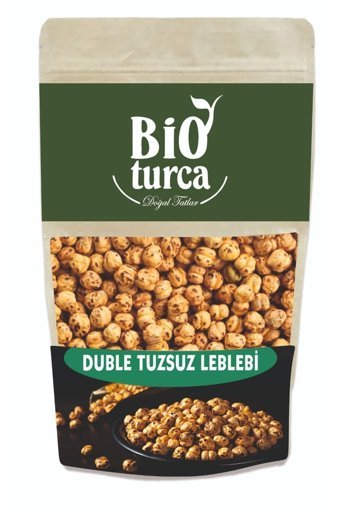 Bioturca Denizli Kavrulmuş Tuzsuz Çıtır Beyaz Leblebi 500 gr