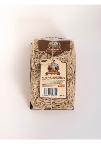 Nesibe Hatun El Yapımı Yulaflı Chia Tohumlu Erişte 500 gr