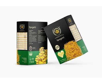Mantarela Vegan Altın İstiridye Mantarlı Spaghetti Makarna 300 gr