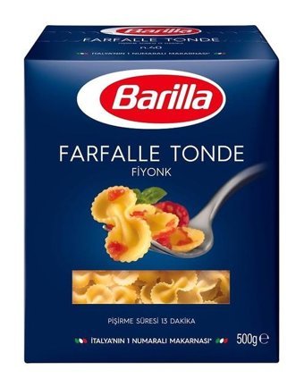 Barilla Fiyonk Makarna 500 gr