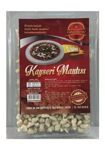 Cabat Gurme El Yapımı Mantı 500 gr