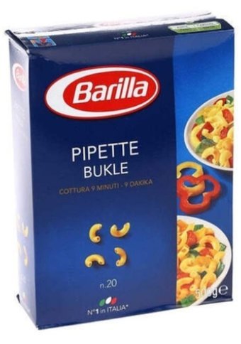 Barilla Bukle Makarna 12x500 gr