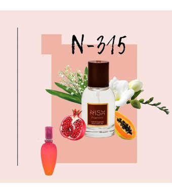 Nish Fragrance N-315 EDP Meyveli Kadın Parfüm 50 ml
