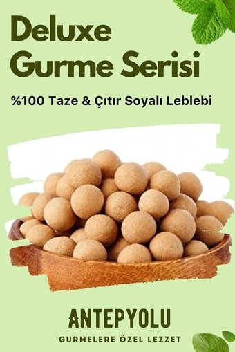 Antepyolu Denizli Kavrulmuş Tuzsuz Soslu Sarı Leblebi 250 gr