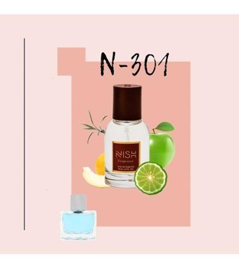 Nish Fragrance N-301 EDP Çiçeksi Kadın Parfüm 50 ml