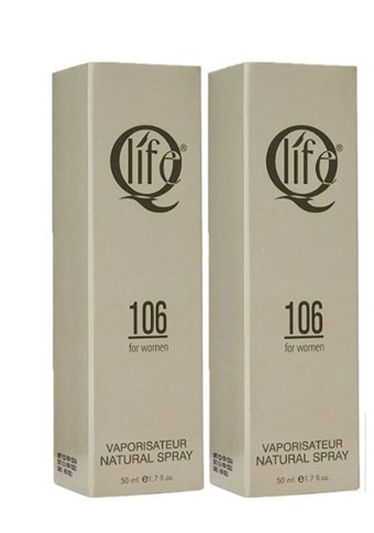 Qlife No:106 EDC Çiçeksi Kadın Parfüm 2x50 ml