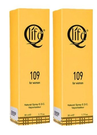 Qlife No:109 EDC Meyveli Kadın Parfüm 2x50 ml