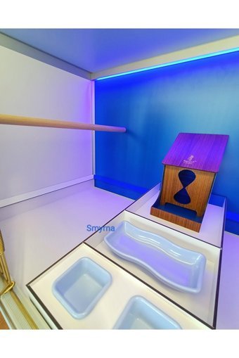 Smyrna Compact Ayaklı Dikdörtgen Ahşap Muhabbet Kuşu Kafesi Kahverengi
