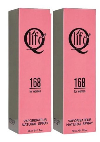 Qlife No:168 EDC Odunsu - Oryantal Kadın Parfüm 2x50 ml