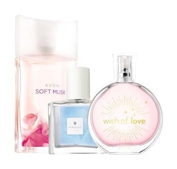 Avon Perceive - Soft Musk - Wish of Love EDT Çiçeksi Kadın Parfüm 50 ml