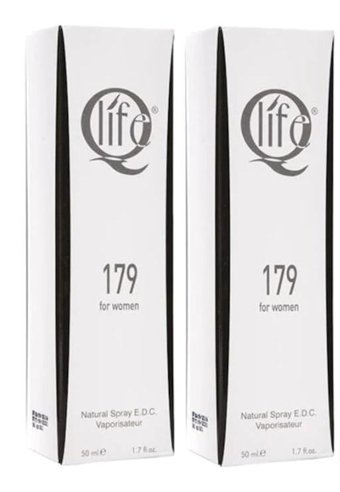 Qlife No:179 EDC Çiçeksi Kadın Parfüm 2x50 ml
