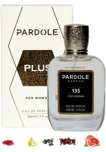 Pardole K-135 EDP Çiçeksi - Meyveli Kadın Parfüm 50 ml