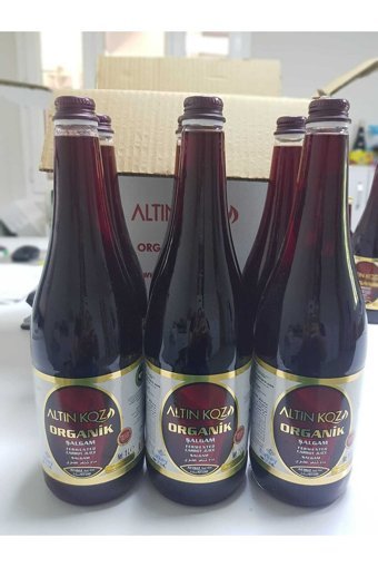 Altınkoza Organik Şekersiz Acısız Şalgam 6x1 lt