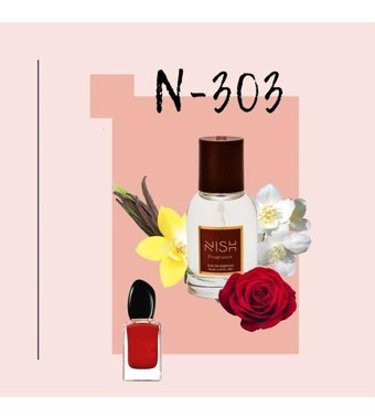 Nish Fragrance N-303 EDP Çiçeksi Kadın Parfüm 50 ml