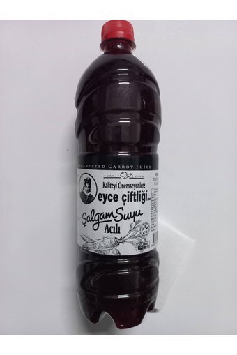 Eyce Çiftliği Organik Şekersiz Acılı Şalgam 12x1 lt