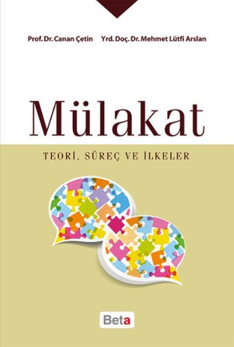 Mülakat Mehmet Lütfi Arslan, Canan Çetin Beta Yayınları