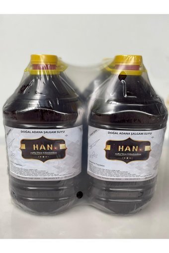 Han Organik Şekersiz Acısız Şalgam 4x5 lt