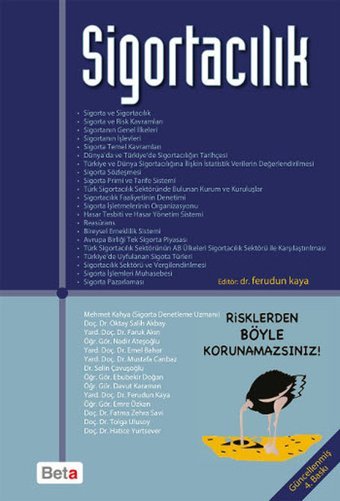 Sigortacılık Ferudun Kaya Beta Yayınları