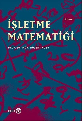 İşletme Matematigi Bülent Kobu Beta Yayınları