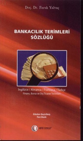 Bankacılık Terimleri Sözlüğü Faruk Yalvaç ODTÜ Yayıncılık