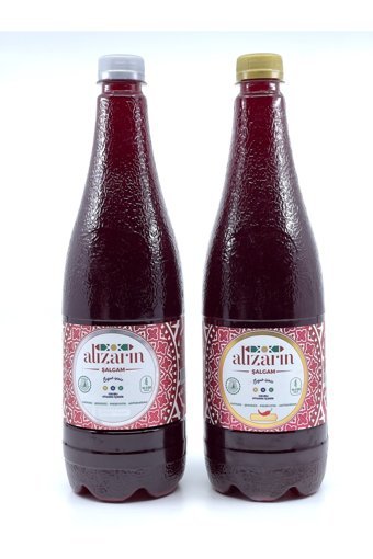 Alizarin Organik Şekersiz Acılı-Acısız Şalgam 12x1 lt