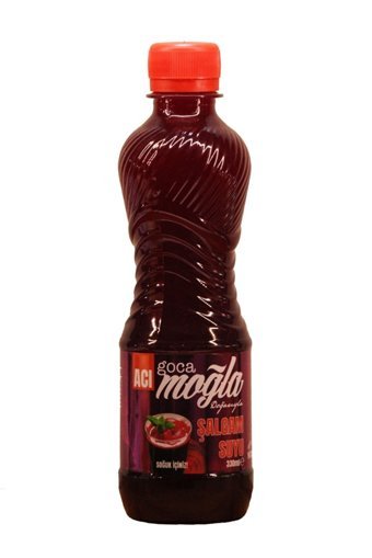 Goca Moğla Organik Şekersiz Glutensiz Acılı Şalgam 330 ml