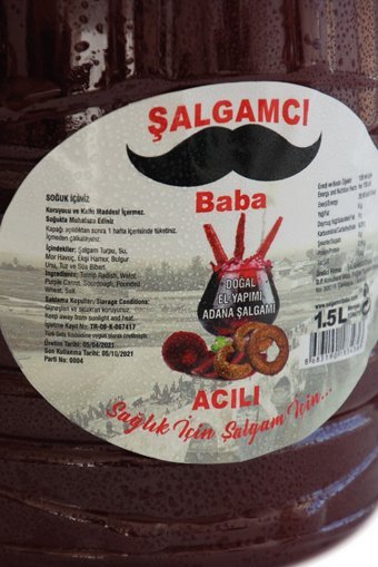 Şalgamcı Baba Organik Şekersiz Acılı Şalgam 6x1.5 lt