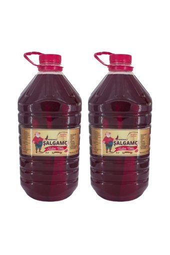 Adanalı Şalgamcı Salim Usta Şekersiz Acılı Şalgam 2x5 lt