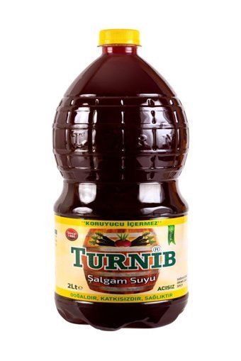 Turnib Organik Şekersiz Acısız Şalgam 6x2 lt
