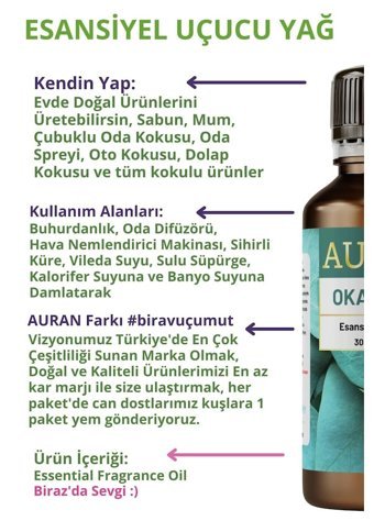 Auran Biberiye Oda Kokusu 30 ml