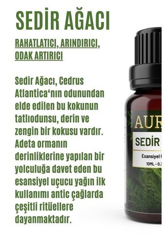 Auran Sedir Ağacı Oda Kokusu 10 ml