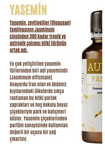 Auran Yasemin Oda Kokusu 30 ml