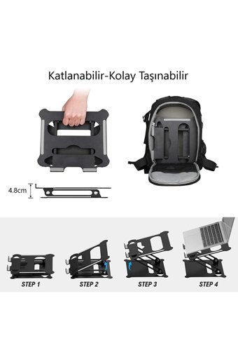 Newolexx Çelik Taşınabilir Laptop Standı