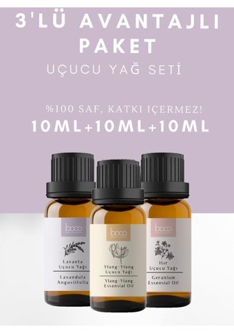 Boco Born In Cosmetics Lavanta Oda Kokusu 3x10 ml