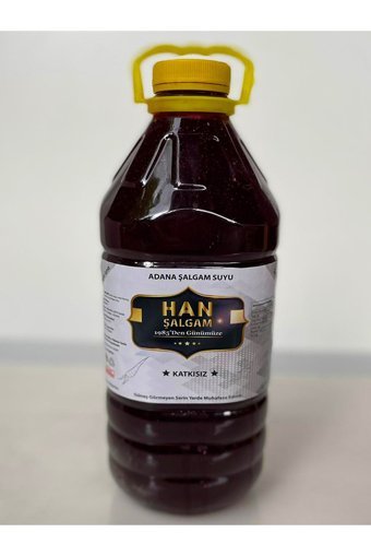 Han Organik Şekersiz Acısız Şalgam 6x3 lt