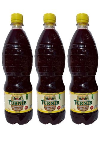 Turnib Organik Şekersiz Acısız Şalgam 3x1 lt