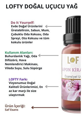 Lofty Japon Kiraz Çiçeği Oda Kokusu 30 ml