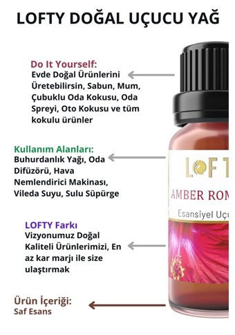 Lofty Amber Oda Kokusu 30 ml