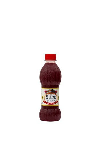 5 Ocak Şekersiz Acılı Şalgam 24x300 ml