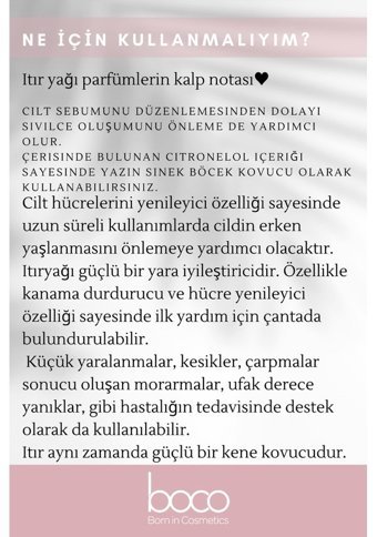 Boco Born In Cosmetics Itır Oda Kokusu 10 ml