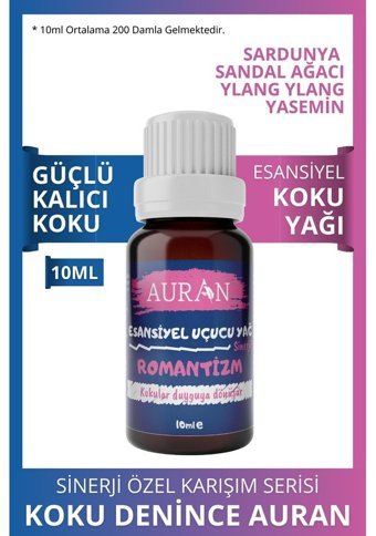 Auran Sandal Ağacı - Sardunya - Ylang Ylang - Yasemin Oda Kokusu