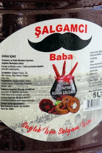 Şalgamcı Baba Organik Şekersiz Acılı Şalgam 2x5 lt